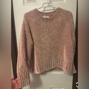 Cynthia Rowley Blush Chenille Sweater